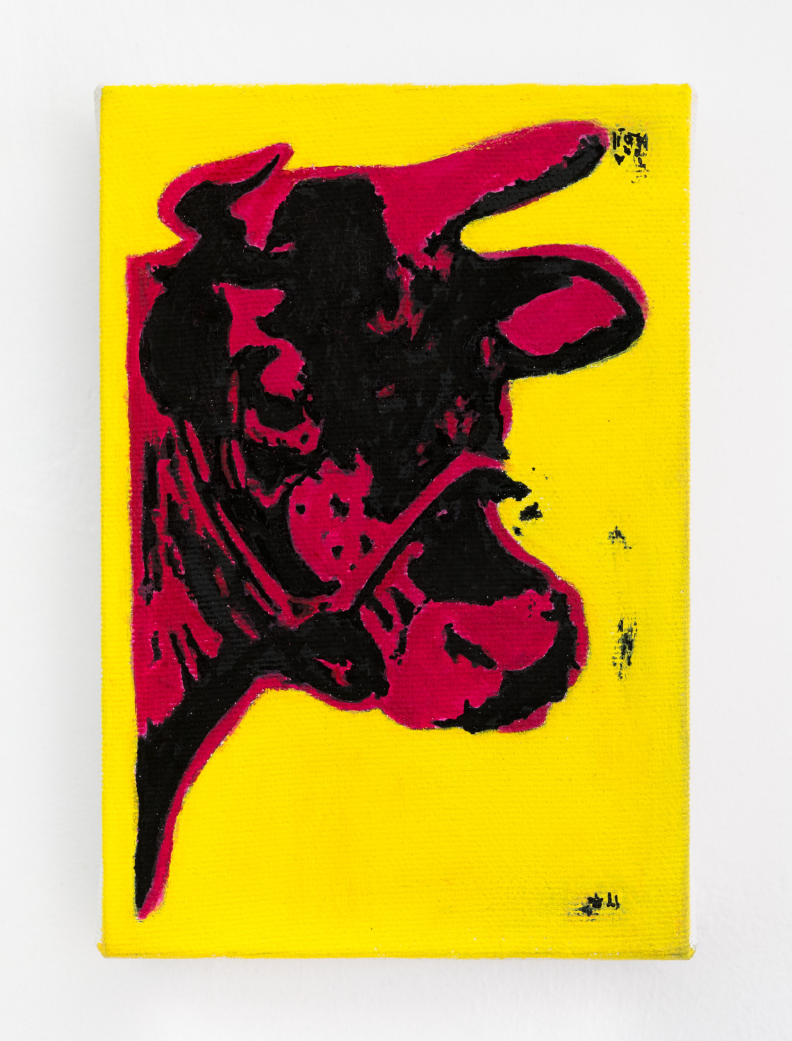  - Richard Pettibone Andy Warhol Cow 1966 Pink on Yellow 1970