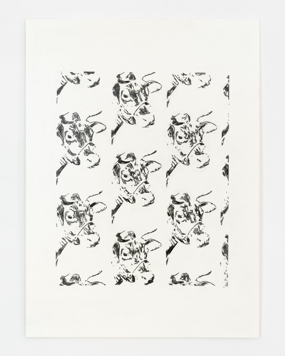  - Mike Bidlo Not Warhol (Cow Wallpaper 1966) 1984 (detail) # 2