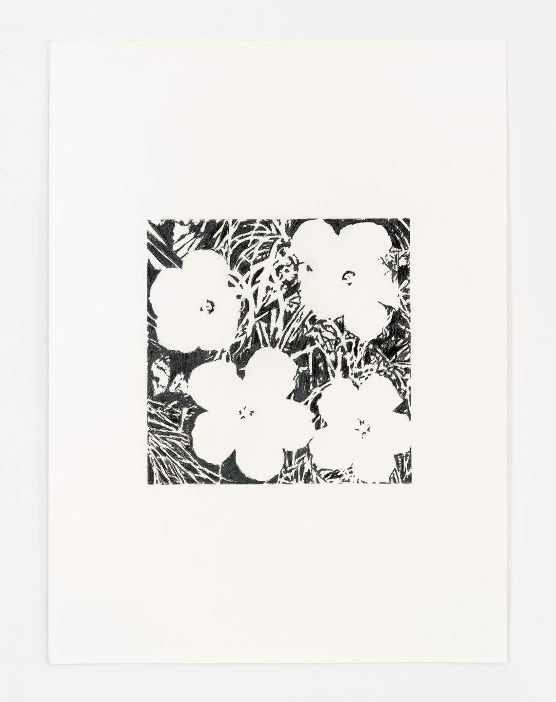 - Sturtevant Warhol Flowers 1990